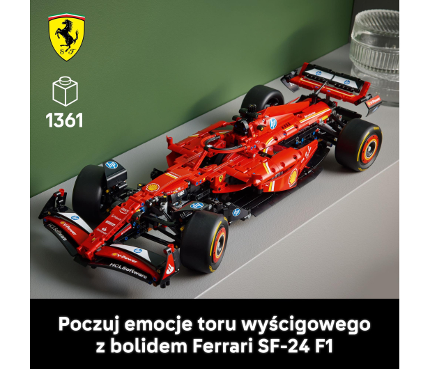 LEGO Technic 42207 Bolid F1 Ferrari SF-24 - 1308197 - zdjęcie 4